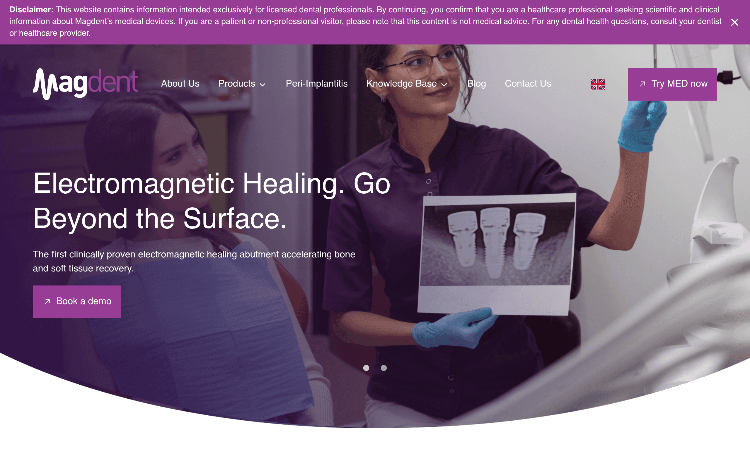Magdent Med project screenshot