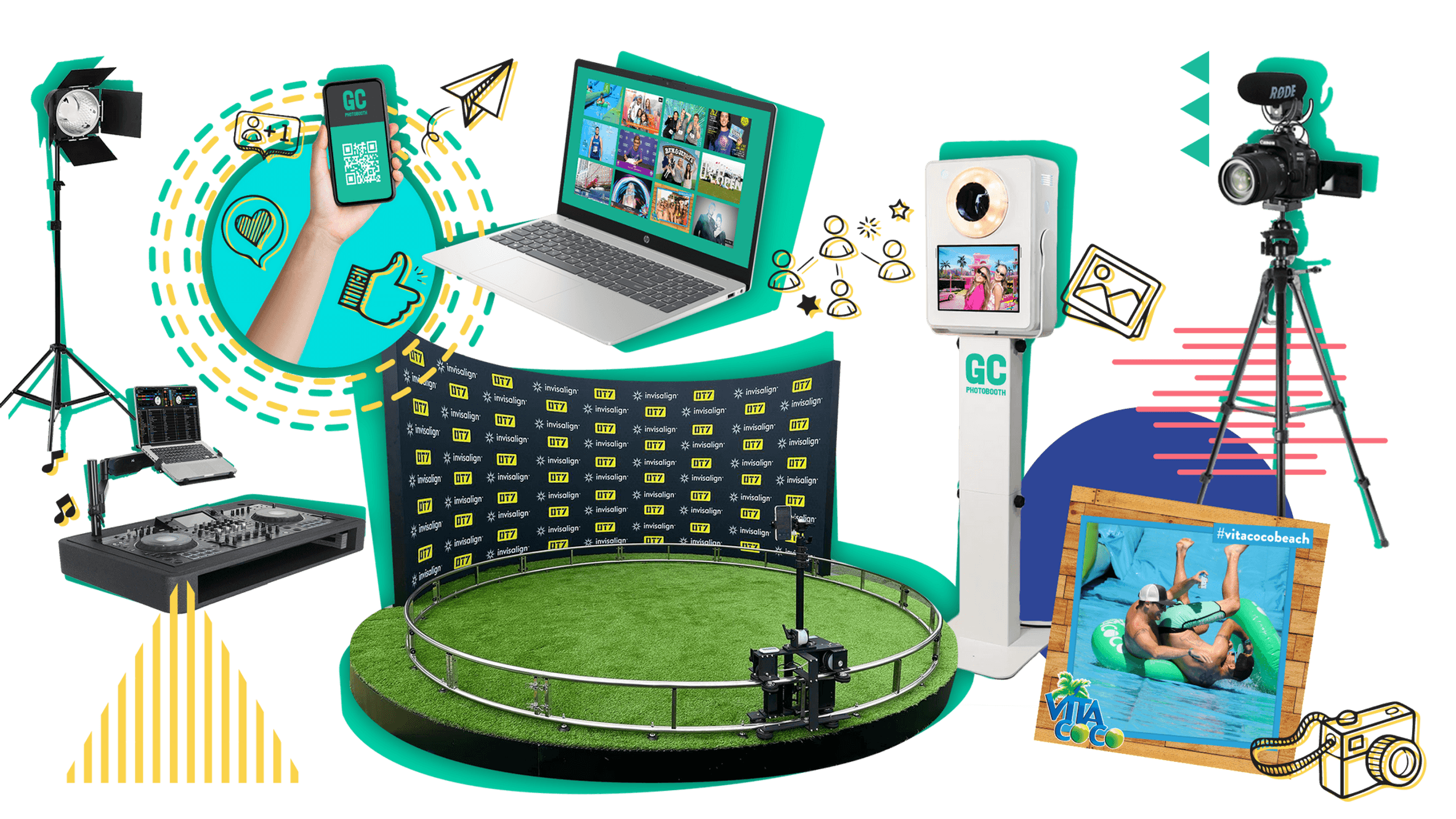GC Photo Booth website preview