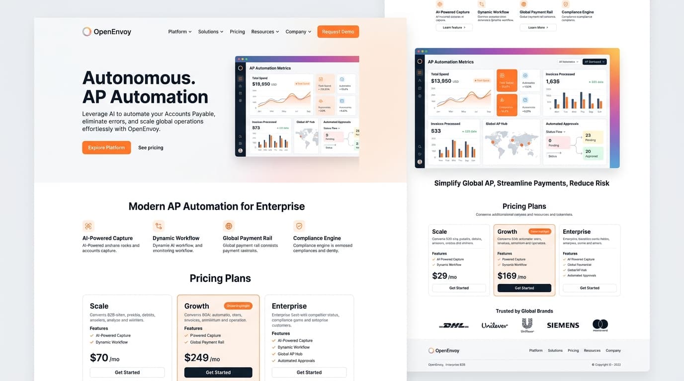 OpenEnvoy website preview